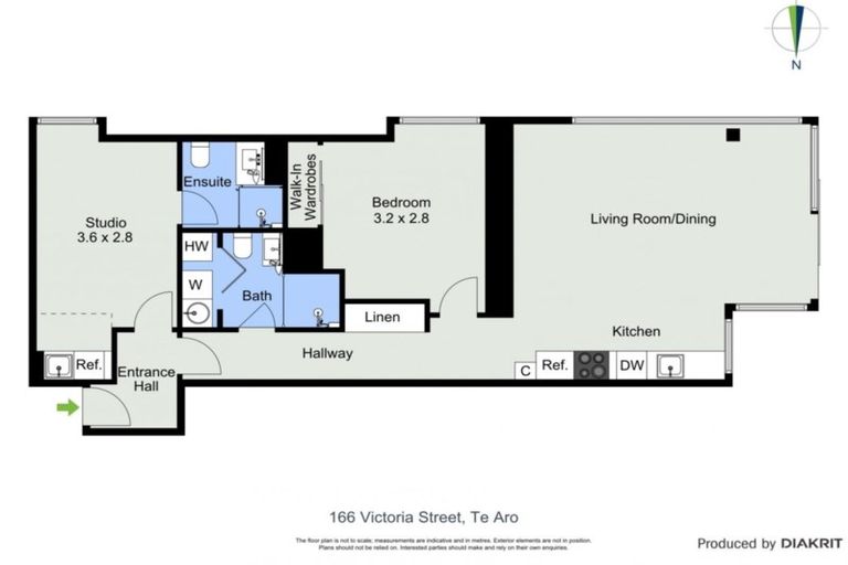 Photo of property in Vsp South, 803/166u Victoria Street, Te Aro, Wellington, 6011