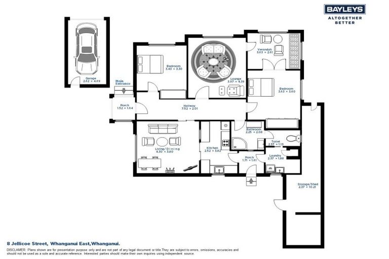 Photo of property in 8 Jellicoe Street, Whanganui East, Whanganui, 4500