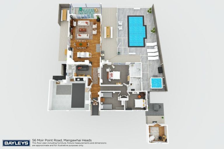 Photo of property in 56 Moir Point Road, Mangawhai Heads, Mangawhai, 0505