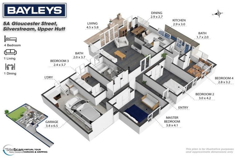 Photo of property in 5a Gloucester Street, Silverstream, Upper Hutt, 5019