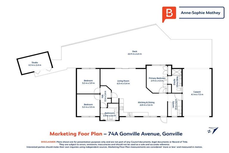 Photo of property in 74a Gonville Avenue, Gonville, Whanganui, 4501