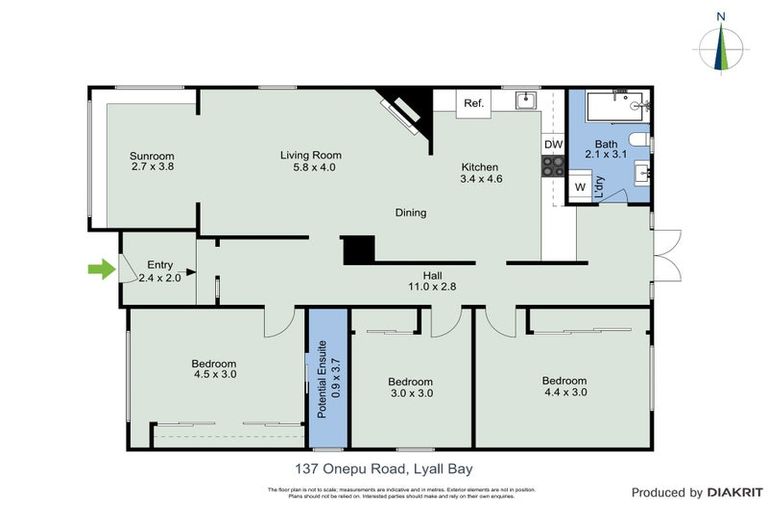 Photo of property in 137 Onepu Road, Lyall Bay, Wellington, 6022