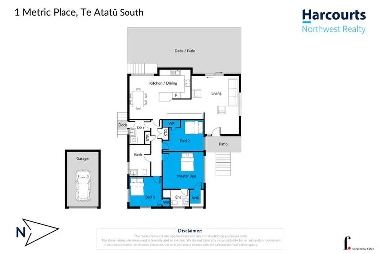 Photo of property in 1 Metric Place, Te Atatu South, Auckland, 0610