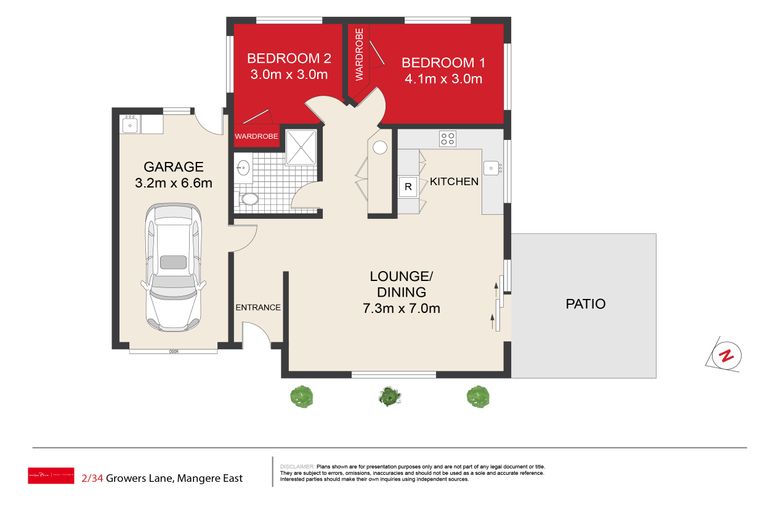 Photo of property in 2/34 Growers Lane, Mangere East, Auckland, 2024