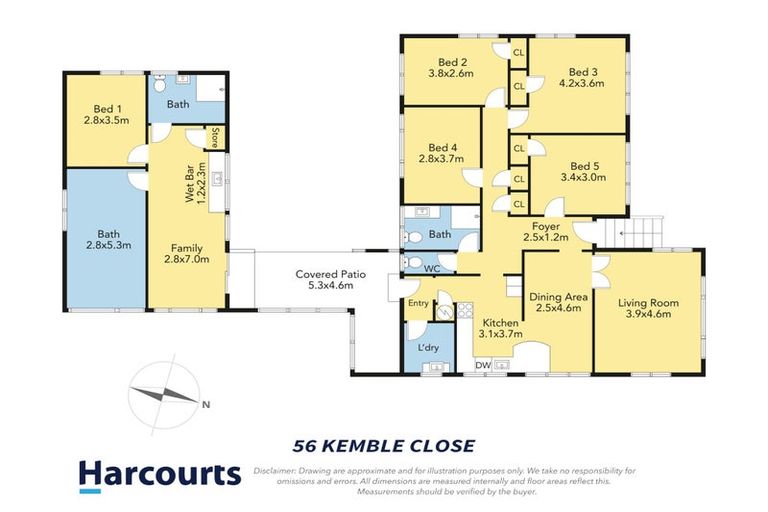 Photo of property in 56 Kemble Close, Mangere, Auckland, 2022