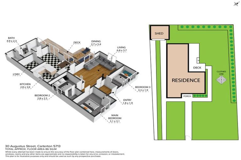 Photo of property in 30 Augustus Street, Carterton, 5713
