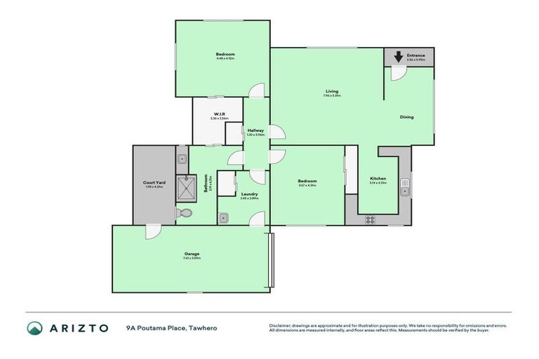 Photo of property in 9a Poutama Place, Tawhero, Whanganui, 4501