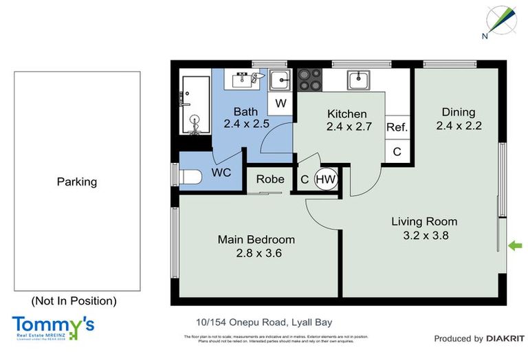 Photo of property in 10/154f Onepu Road, Lyall Bay, Wellington, 6022