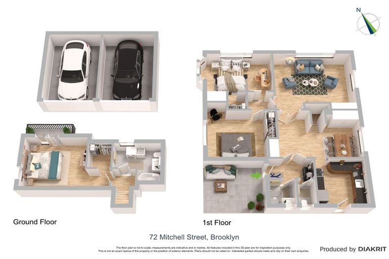 Photo of property in 72 Mitchell Street, Brooklyn, Wellington, 6021