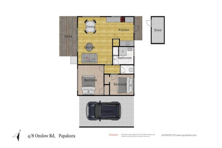 Photo of property in 4/8 Onslow Road, Papakura, 2110