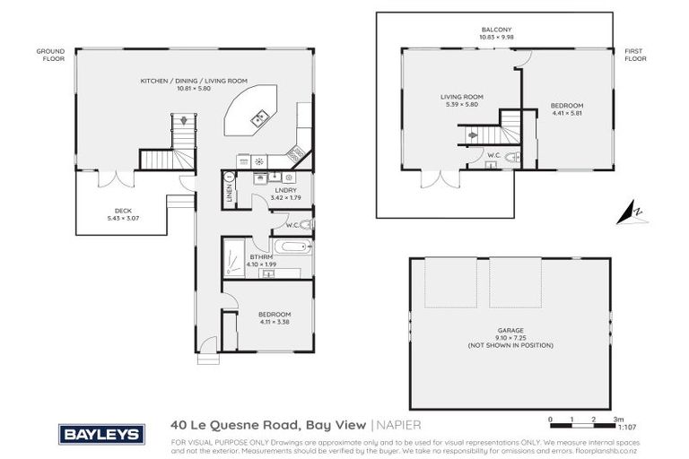 Photo of property in 40 Le Quesne Road, Bay View, Napier, 4104