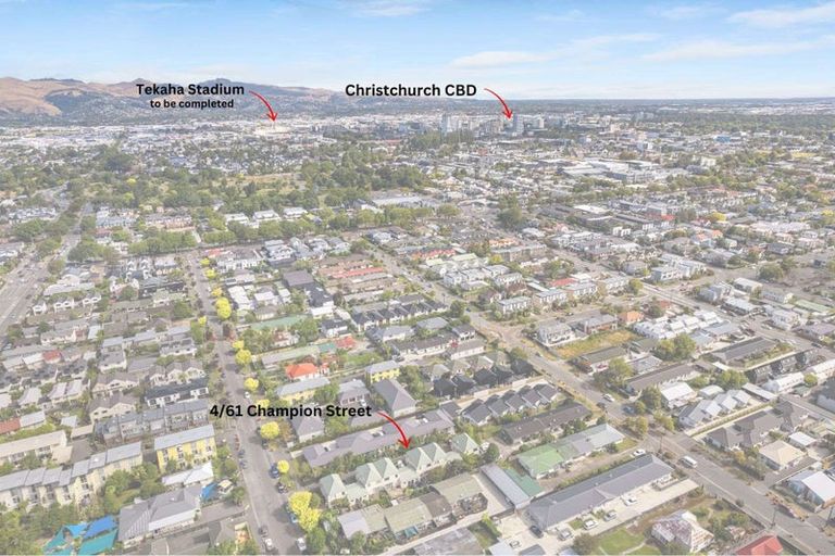Photo of property in 4/61 Champion Street, Edgeware, Christchurch, 8013