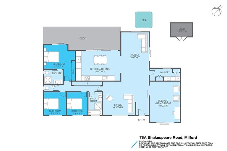 Photo of property in 75a Shakespeare Road, Milford, Auckland, 0620