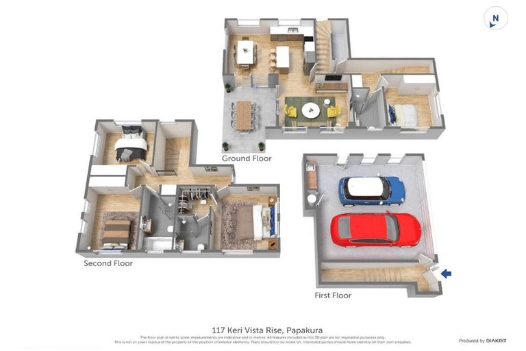 Photo of property in 117 Keri Vista Rise, Papakura, 2110