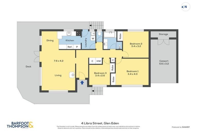 Photo of property in 4 Libra Street, Glen Eden, Auckland, 0602