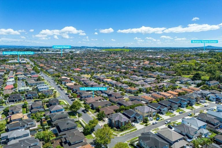 Photo of property in 74 Baverstock Road, Flat Bush, Auckland, 2016