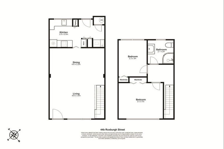 Photo of property in 44b Roxburgh Street, Mount Victoria, Wellington, 6011