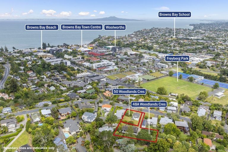 Photo of property in 50 Woodlands Crescent, Browns Bay, Auckland, 0630