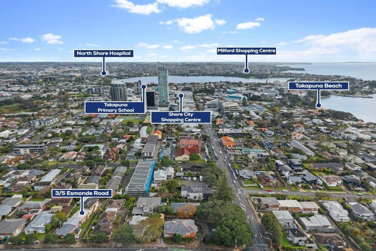Photo of property in 3/5 Esmonde Road, Takapuna, Auckland, 0622