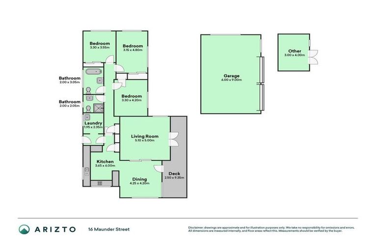 Photo of property in 16 Maunder Street, Marton, 4710