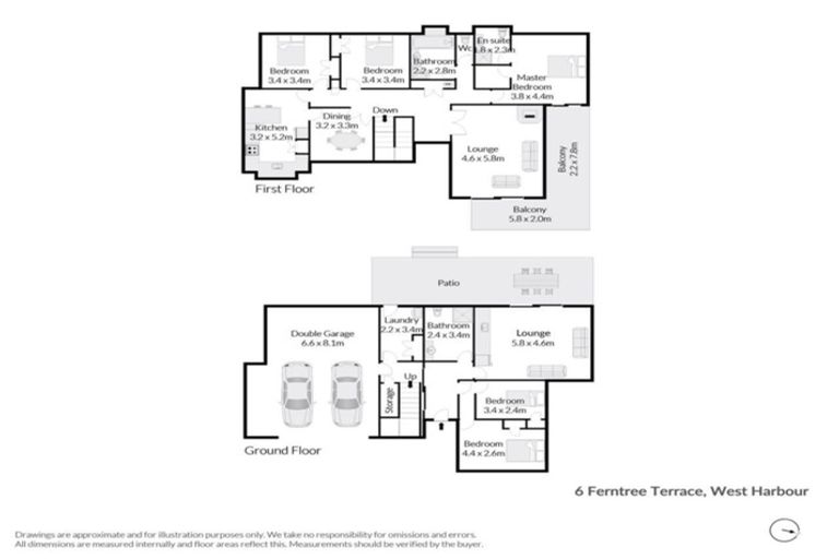 Photo of property in 6 Ferntree Terrace, West Harbour, Auckland, 0618