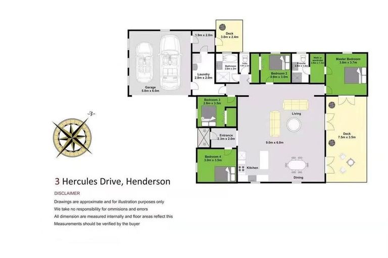 Photo of property in 3 Hercules Drive, Henderson, Auckland, 0612