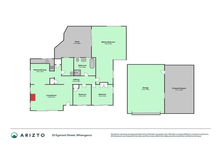 Photo of property in 22 Egmont Street, Castlecliff, Whanganui, 4501