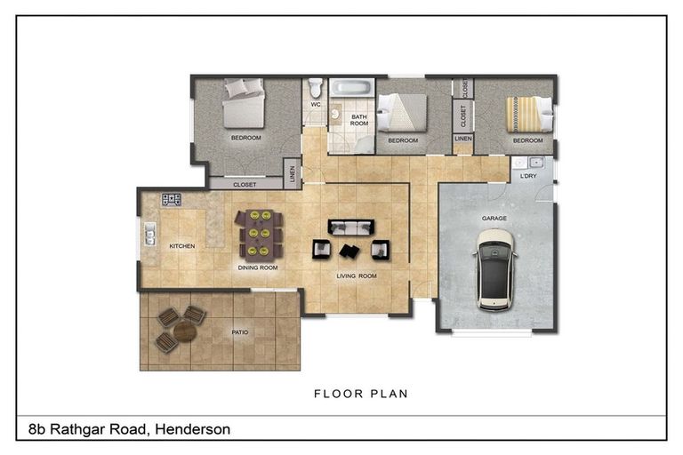 Photo of property in 8b Rathgar Road, Henderson, Auckland, 0610