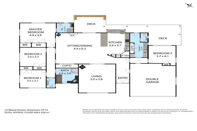 Photo of property in 15 Wood Street, Greytown, 5712