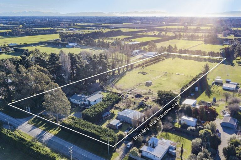 Photo of property in 580 Maddisons Road, Rolleston, Christchurch, 7675