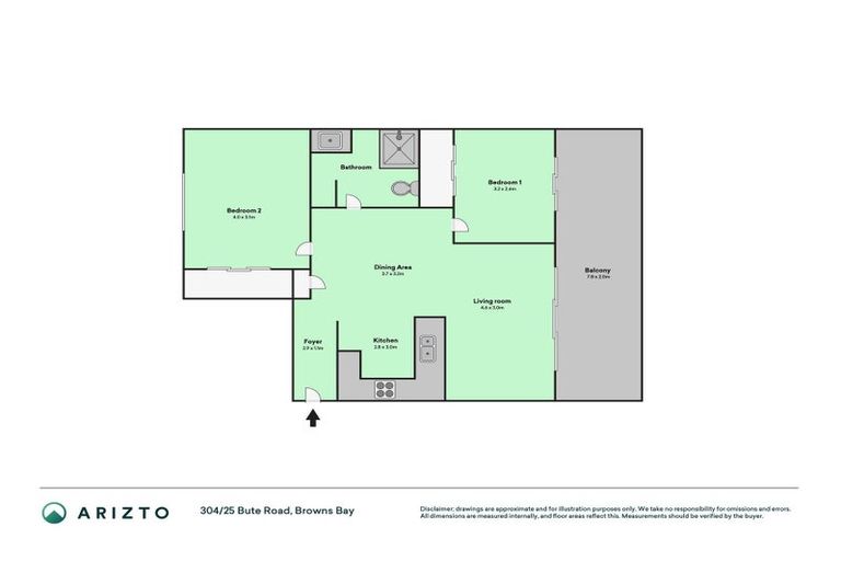 Photo of property in 304/25 Bute Road, Browns Bay, Auckland, 0630