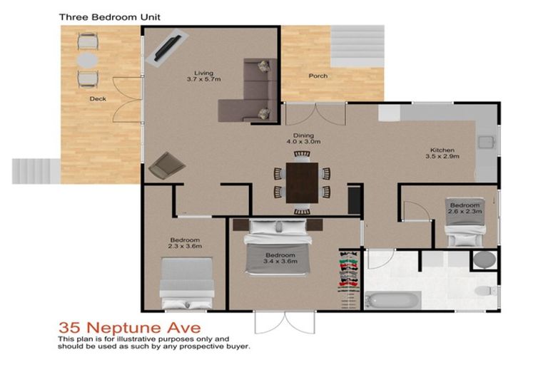 Photo of property in 35 Neptune Avenue, Beach Haven, Auckland, 0626