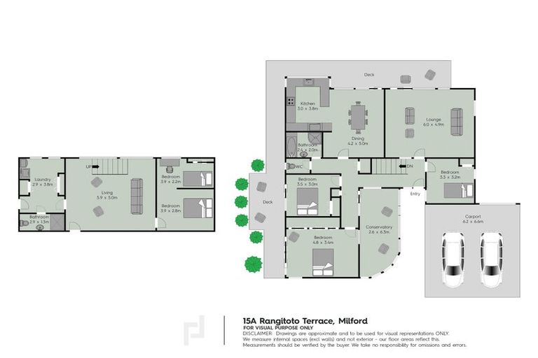 Photo of property in 15a Rangitoto Terrace, Milford, Auckland, 0620