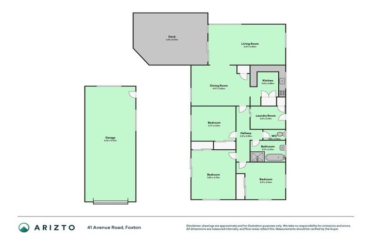 Photo of property in 41 Avenue Road, Foxton, 4814