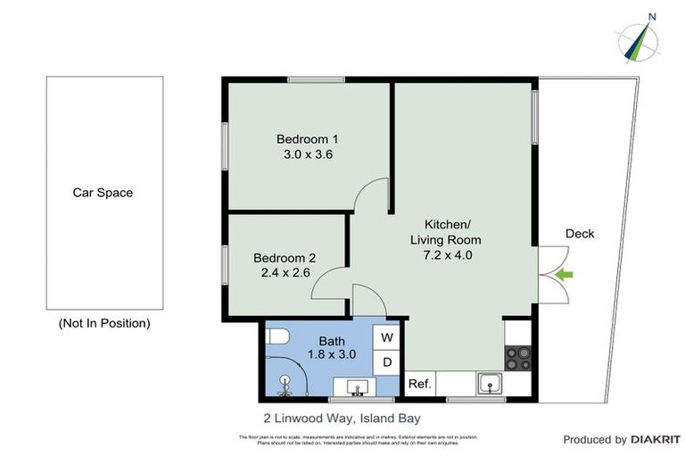 Photo of property in 2 Linwood Way, Island Bay, Wellington, 6023