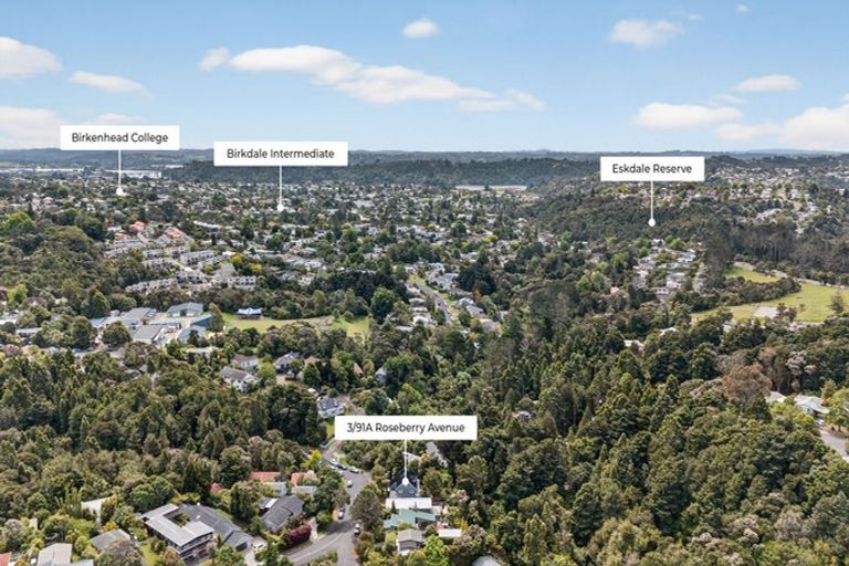 Photo of property in 3/91a Roseberry Avenue, Birkenhead, Auckland, 0626