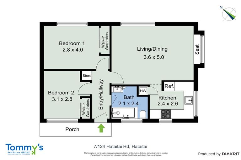 Photo of property in 7/124 Hataitai Road, Hataitai, Wellington, 6021