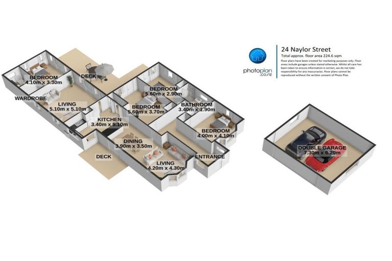 Photo of property in 24 Naylor Street, Hamilton East, Hamilton, 3216