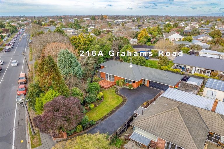 Photo of property in 216 Grahams Road, Burnside, Christchurch, 8053
