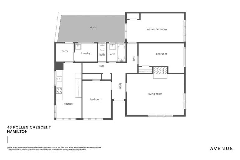 Photo of property in 46 Pollen Crescent, Melville, Hamilton, 3206
