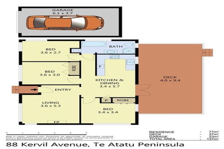 Photo of property in 88 Kervil Avenue, Te Atatu Peninsula, Auckland, 0610