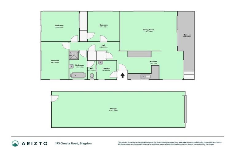 Photo of property in 193 Omata Road, Blagdon, New Plymouth, 4310