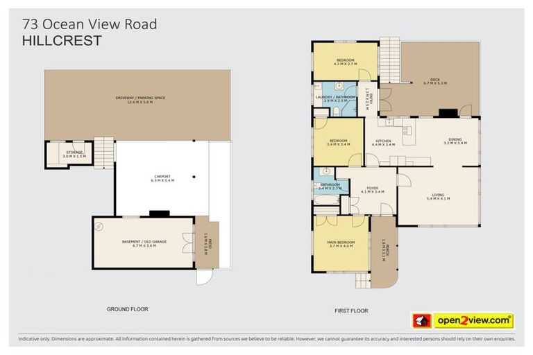 Photo of property in 1/73 Ocean View Road, Hillcrest, Auckland, 0627