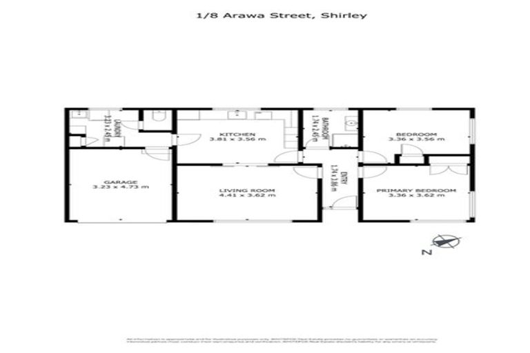 Photo of property in 1/8 Arawa Street, Shirley, Christchurch, 8013