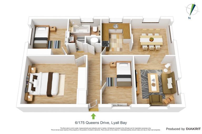 Photo of property in 6/175 Queens Drive, Lyall Bay, Wellington, 6022