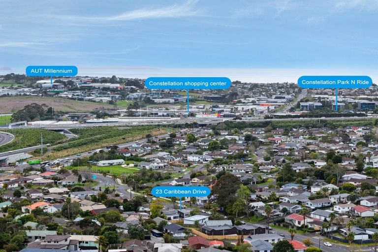Photo of property in 23a Caribbean Drive, Unsworth Heights, Auckland, 0632