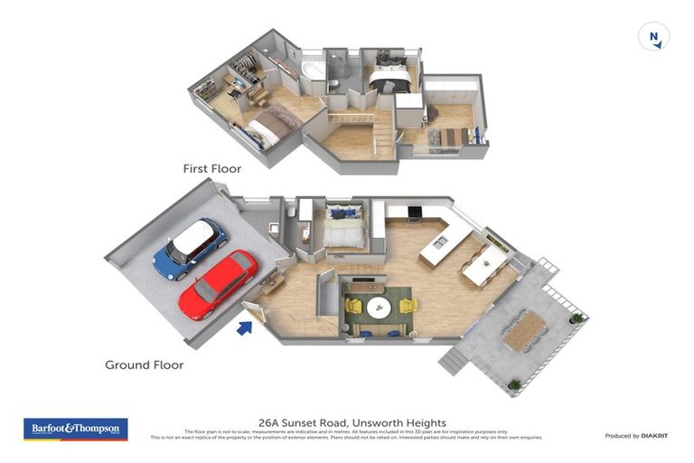 Photo of property in 26a Sunset Road, Unsworth Heights, Auckland, 0632