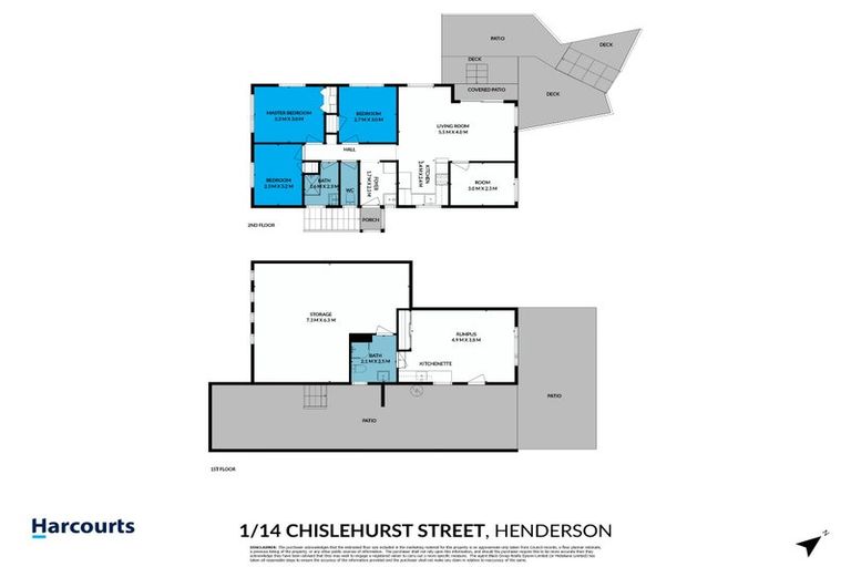 Photo of property in 1/14 Chislehurst Street, Henderson, Auckland, 0612