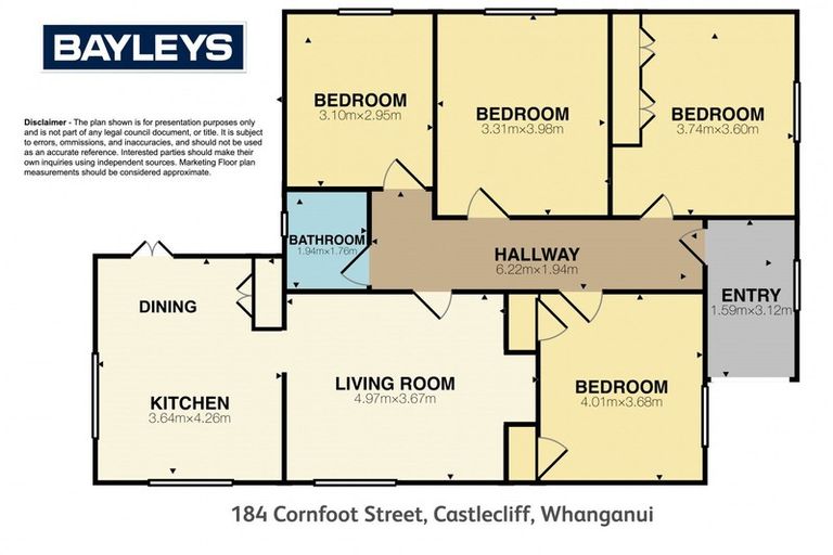 Photo of property in 184 Cornfoot Street, Castlecliff, Whanganui, 4501
