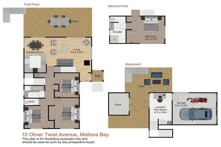 Photo of property in 10 Oliver Twist Avenue, Mellons Bay, Auckland, 2014